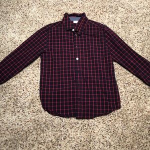 boys medium long sleeve button down gymboree shirt